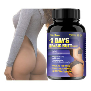 Capsules OEM Premium pour l'amélioration des fesses, résultats en 3 jours, lifting des hanches et des fesses, croissance des fessiers, raffermissement, non destiné aux femmes enceintes, 60 capsules - Product Image 1