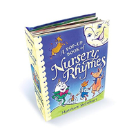 Libros personalizados de aprendizaje temprano para niños, libro emergente 3D para niños, proveedor disponible, libro emergente de rimas infantiles