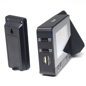 KH-CL115B Trạm Thời Tiết Đa Chức Năng Máy Chiếu Khách Sạn Bảng Kỹ Thuật Số Đồng Hồ Báo Thức Với Cổng Sạc USB Cho Di Động - Product Image 3