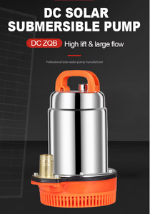 Série de pompes submersibles solaires basse pression avec technologie MPPT pour puits et piscines, personnalisable OEM - Product Image 4