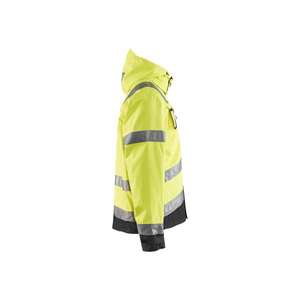 BLAKLADER-Veste imperméable haute visibilité 483719773399M Jaune/Noir-EAN 7330509339947 HI-VIS WORKWEAR - Product Image 3