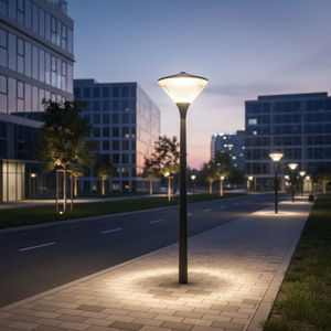 โคมไฟทรงกรวย FRIZA CONICA Luminaria ดีไซน์ทันสมัย สำหรับสวนภายนอกอาคาร  พร้อมตัวกระจายแสง PC  โคมไฟสไตล์โมเดิร์นสำหรับตกแต่งเมือง - Product Image 4