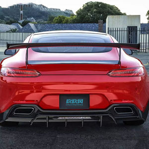 Accessoires automobiles en Fiber <span class=keywords><strong>de</strong></span> carbone sèche Prepreg aileron <span class=keywords><strong>de</strong></span> <span class=keywords><strong>coffre</strong></span> d'aile <span class=keywords><strong>de</strong></span> <span class=keywords><strong>toit</strong></span> arrière <span class=keywords><strong>de</strong></span> voiture pour Mercedes Benz AMG GT GTS GTC C190 Ver1 - Product Image 5