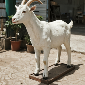 カスタムシミュレーションヤギリアルアニマトロニクス動物モデルモーターパワーファームテーマパークショッピングモールプレイハウス農業用 - Product Image 6