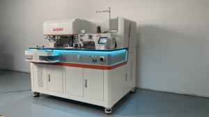 Machine à coudre automatique pour poches DS-6889, machine à ourler <span class=keywords><strong>les</strong></span> poches avec dé<span class=keywords><strong>coupe</strong></span> au laser - Product Image 3