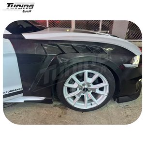 Parafanghi in Fibra di Carbonio Stile GTD per <span class=keywords><strong>Ford</strong></span> Mustang S550 GT <span class=keywords><strong>ECO</strong></span> 2015-2023, Kit di Conversione e Aggiornamento - Product Image 5