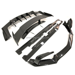 Pièces détachées pour AMG GT Renn-tech Style Carbon Fiber Front Lip Side Skirts Rear Diffuser Spoiler for Mercedes Bens AMG GTS Body Kit - Product Image 1