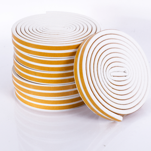 2025 הפופולרי ביותר epdm קצף גומי רצועה דלת רצועת חותם רצועת חותם עם דבק - Product Image 5