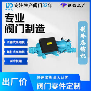 Compresseur frigorifique à vis de type piston Li Yongda pour unités de stockage frigorifique industrielles, pression atmosphérique, produits pétroliers - Product Image 5