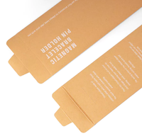 Enveloppes et boîtes en papier recyclé avec impression CMYK personnalisée, doublure en éponge, fermeture magnétique pour l'emballage de chaussettes, de parfums et d'encens