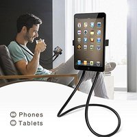 Offre Spéciale support de téléphone portable flexible suspendu au cou support de téléphone portable support Flexible paresseux rotatif libre