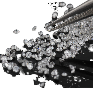 Joyería D'vins, Diamantes Cultivados en Laboratorio de 0.8mm-3mm, Corte Brillante Redondo Pequeño, Color D, VS1, Corte Excelente, Diamantes Sueltos HPHT para Joyería - Product Image 3