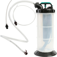 Pompe de changement d'extracteur d'huile manuel et pneumatique de 5.3L 7.5L pour l'évacuation sous vide de fluides automobiles