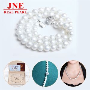 Regalo per la Festa della Mamma, Collana di Perle all'Ingrosso, Collana di 7 Perle Naturali d'Acqua Dolce per la Madre - Product Image 4