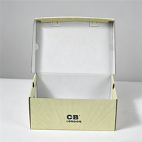 Caja de Cartón Corrugado para Zapatos, Impresa en Offset, Plegable, Personalizable en Varios Tamaños, Precio al por Mayor, para Envío
