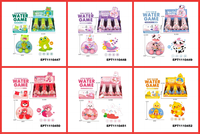 EPT Promotion Articles à 1 $ Jouet Mini Animal Mignon Lapin Cochon Dinosaure Grenouille Jeu d'Eau Lumineux Machine à Lancer les Anneaux Jouet