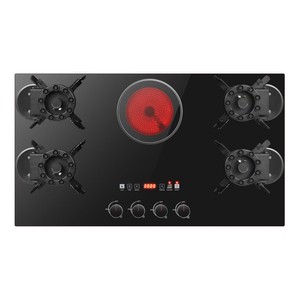 Exclusivo Transfronterizo |   Estufa de gas licuado de <span class=keywords><strong>5</strong></span> quemadores con encendido electrónico por pulso, 5200W, para comercio exterior - Product Image 2