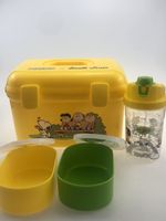 Récipient de nourriture et bouteille d'eau de couleur et de logo personnalisés pour les écoliers