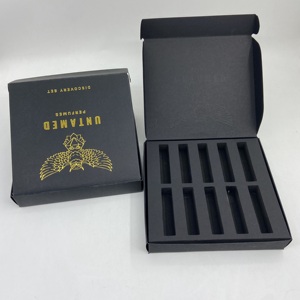 High-end Perfume Packaging <strong>Box</strong> Custom Incense Essential Oil Flip <strong>Book</strong> <strong>Box</strong> Lipstick Cosmetics Gift <strong>Box</strong> Customization - Product Image 2