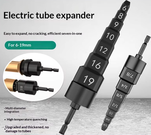 Espansore Elettrico 7 in 1 per Tubi in Rame, Attrezzo Svasatore Tipo Punta da Trapano, Testa di Espansione per Tubi HVAC e Refrigerazione - Product Image 2