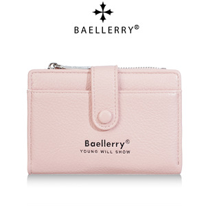 กระเป๋าสตางค์ผู้หญิง Baellerry แบบสั้น มีซิป ใส่เหรียญได้ พร้อมช่องใส่บัตรอเนกประสงค์ ใช้ได้ทุกวัน - Product Image 5