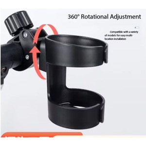 New Neoprene Universal Stroller Organizer with Insulated Cup Holders Baby Stroller Organizer Diaper Bag Fits Any Strollers - Product Image 4