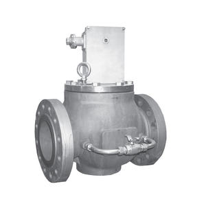 FISHER OSE, reguladores de presión de entrada superior de alta temperatura, válvula de cierre brusco para cortar la sobrepresión o subpresión del flujo de <span class=keywords><strong>gas</strong></span> - Product Image 2