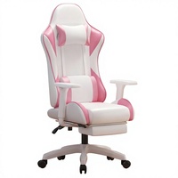 Chaise de Gaming de Luxe Pliable avec Repose-Pieds, Design Convertible en Cuir PU, Chaise de Gamer Moderne Extensible, Vente en Gros