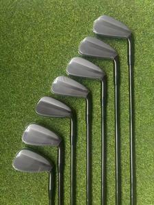 Juego de <span class=keywords><strong>Hierros</strong></span> de <span class=keywords><strong>Golf</strong></span> EFP 790 para Diestros, Palos de <span class=keywords><strong>Golf</strong></span> de Acero Inoxidable Negros, <span class=keywords><strong>Hierros</strong></span> #4-P con Cabezas Forjadas para Jugadores Diestros - Product Image 1