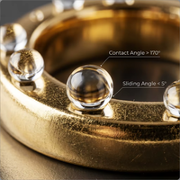 Essence de brillance pour bijoux, qualité industrielle, céramique silicium-zirconium écologique, formule modifiée invisible, liquide transparent comme l'eau