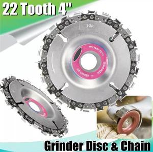 Disco <span class=keywords><strong>de</strong></span> amoladora <span class=keywords><strong>de</strong></span> 100mm, 4 pulgadas, 22 <span class=keywords><strong>dientes</strong></span>, herramienta <span class=keywords><strong>de</strong></span> tallado <span class=keywords><strong>de</strong></span> madera para amoladora angular - Product Image 4