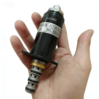 Vanne solénoïde d'excavatrice, pompe hydraulique, vanne solénoïde proportionnelle, modèle SK200-8