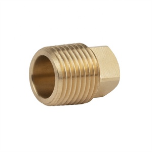 Phụ Kiện Bể Nước Bằng Đồng Thau Có Ren Thẳng Rèn - Product Image 3