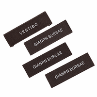 Étiquette tissée personnalisée haute densité avec logo sur mesure, étiquette de vêtement en tissu, étiquette d'entretien pour vêtements, commande en gros prise en charge