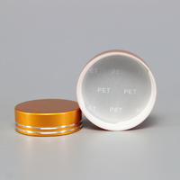 Vente directe d'usine, flacon en plastique PET transparent/jaune pour pilules, vide, 80 ml, 100 ml, 120 ml, 150 ml