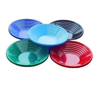 Portable Gold Pan Plastic Gold Washing Pan for Gold Panning Mining Prospecting - Product Image 1