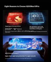 Smartphone 5G 2025 Vivo IQOO Neo 10 Pro Plus, écran AMOLED 6,8 pouces 2K 144Hz 8T, processeur Octa Core, Android 15, NFC, 120W, 6000mAh, appareil photo arrière 5MP