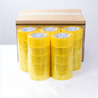 Ruban adhésif acrylique BOPP transparent activé par l'eau d'une largeur de 18mm, 10m de longueur, scellage de carton en papier sensible à la pression, 10m