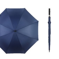 Parapluie publicitaire semi-automatique de 27 pouces à 8 baleines en tissu Pongee 190T pour impression de logo personnalisé