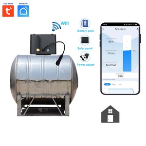 Détecteur <span class=keywords><strong>de</strong></span> <span class=keywords><strong>niveau</strong></span> <span class=keywords><strong>de</strong></span> réservoir à ultrasons TLC2508 pour maison intelligente avec alimentation solaire WiFi, IP67, pour la surveillance <span class=keywords><strong>de</strong></span> l'huile, du carburant, <span class=keywords><strong>de</strong></span> l'eau et des matériaux solides - Product Image 2