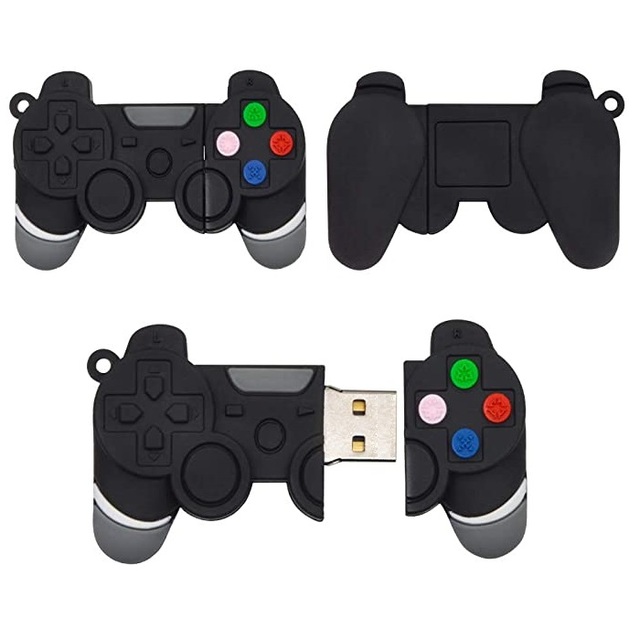 Novelty 8GB 16GB 32GB Game Handle Controller USB Flash Drive, Joystick USB Flash Memory, PVC USB Flashdrive