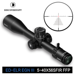 กล้องเล็ง DiscoveryOPT รุ่นใหม่ ED ELR Ultra Long Range 1000m ระยะยิงไกลพิเศษ FFP 35 มม. 5-40x56SFIR ED-ELR GEN3 5-40X56SFIR FFP-Z 0.1MARD - Product Image 1