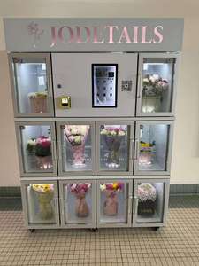 Distributeur automatique de fleurs intelligent Grande capacité Distributeur de fleurs extérieur sans personnel - Product Image 4