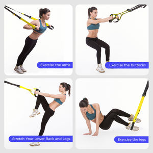 Спортивные Регулируемые Портативные тренировочные ремни с подвеской для многофункциональных тренировок - Product Image 3