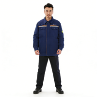 Combinaison de travail unisexe à manches longues, anti-statique, respirante, pour l'hiver, veste et pantalon de nettoyage, haute visibilité, certifiée CE, 100% polyester