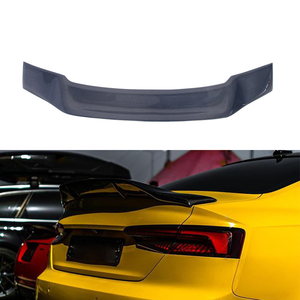 Alerón Trasero de Fibra de Carbono Estilo R para <span class=keywords><strong>Audi</strong></span> <span class=keywords><strong>A5</strong></span> S5 RS5 <span class=keywords><strong>2017</strong></span> 2018 2019 2021 2022, Venta Directa de Fábrica - Product Image 1