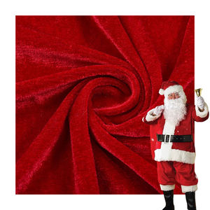 Tela de Microfibra de Poliéster 100% con Impresión 3D de Terciopelo para Ropa Navideña - Alta Calidad para Otoño/Invierno - Product Image 1
