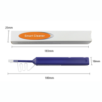 Lápiz Limpiador de Fibra Óptica XXD de 1.25mm para Conectores LC/MU, Uso FTTH, Limpieza con un Clic, Certificado CE/ROHS