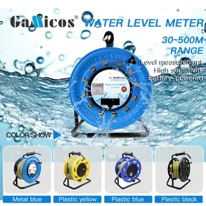 GLT500A règle en acier Portable 100m 300m 500m indicateur de profondeur du niveau d'eau ruban de mesure