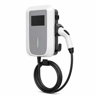 Borne de recharge murale AC 7kW pour véhicules électriques, chargeur lent avec démarrage par code QR, pour voitures BYD